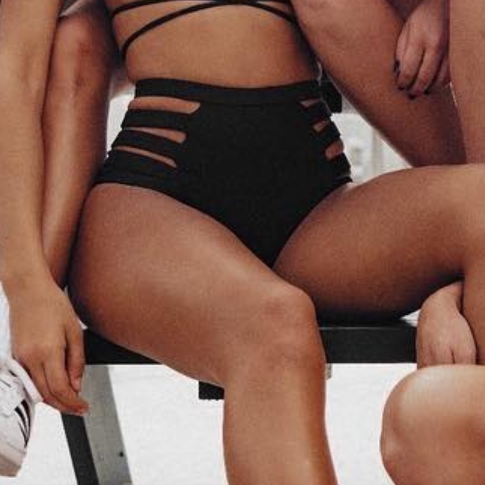 Mahina Black Swimwear / Festival Bottoms